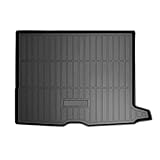 Powerty Trunk Mat for 2016-2022 Mercedes-Benz GLC250 GLC300 GLC350 GLC43 AMG GLC Class Accessories Cargo Mats TPE All Weather Cargo Liner Heavy-Duty Trunk Liners(Not for GLC Coupe Series)