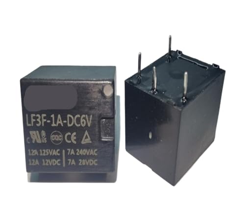 Relé LF3F-1A-DC6V T73 de 4 pines y 6V para reparación de placas electrónicas y automatización