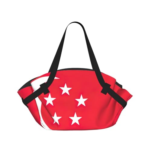 Matelas de camping pliable Singapour et sac de voyage étanche extérieur