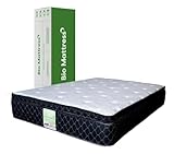 Bio Mattress Colchón Queen Size Madrid EuroTop Firme con Resortes Superlastick y Espuma High...