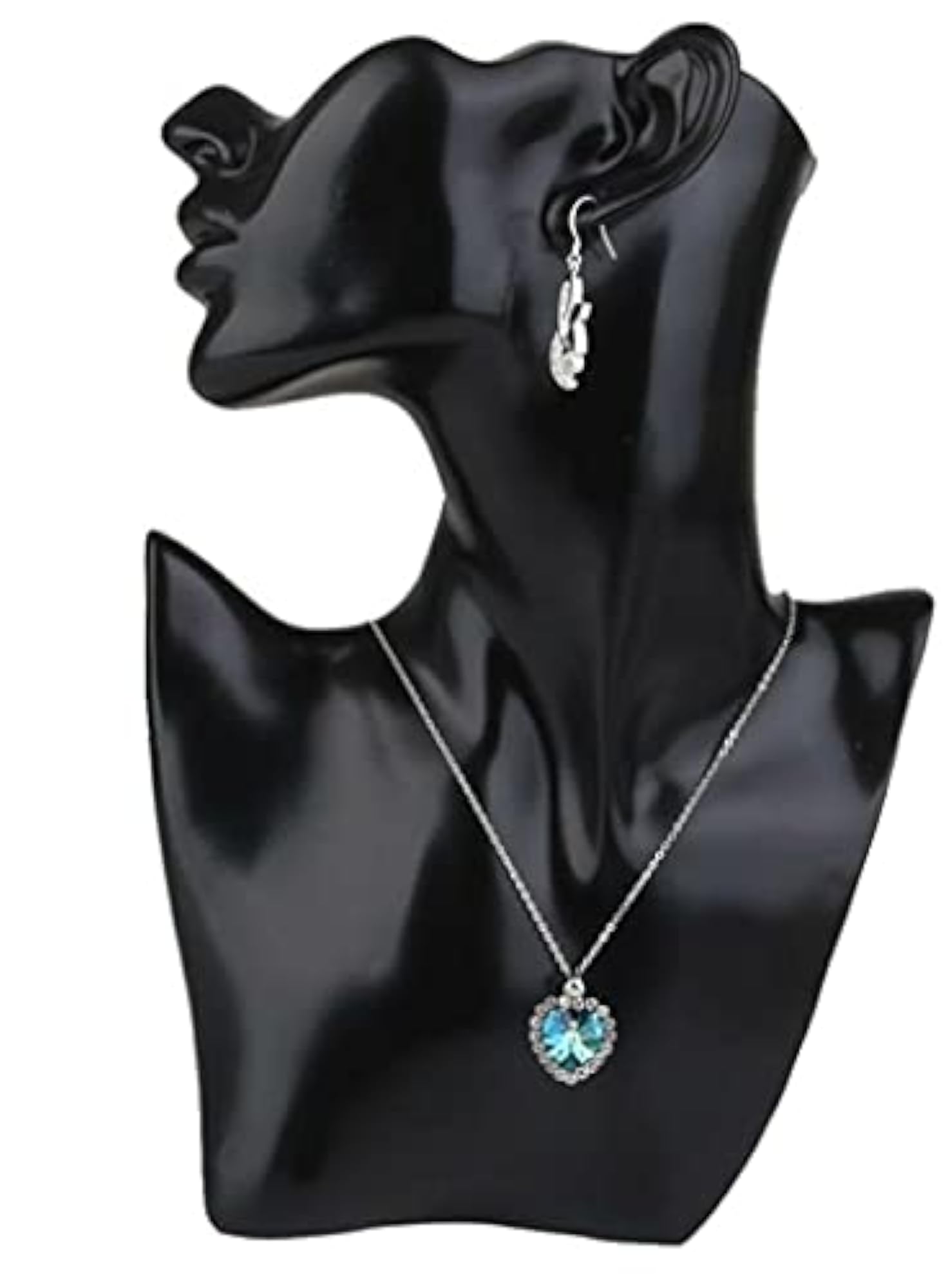 Plaster of Paris Jewellery Display Stand, Half Face