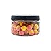 WCB Carp Baits Pop Up Boilies 10 mm 4oz jar (Approx 65 pcs) - Carp Bait - Ideal for Carp Fishing (Strawberry)