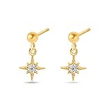 JXHSWDG SS1 2pcs Bling cz Pendientes de Pernos Perforados para Mujeres Amantes de Las Mujeres Lujo punción Pendientes Joyas de aretes Finos TL0420