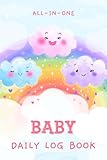 All-In-One Baby Daily Log | Happy Clouds: Simple Routine Tracker For Babies & Toddlers | Feeds, Sleep, Diapers, Activities & More | Perfect For Newborns & Nannies -  Independently published