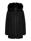 Strickbündchen VERO MODA Damen VMJESS Parka GA Steppjacke, Black, S