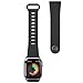LAUT - Active 2.0 Sport Watch Strap Compatible with Apple Watch Series 1-8 & SE & Ultra (38mm / 40mm / 41mm) - Black