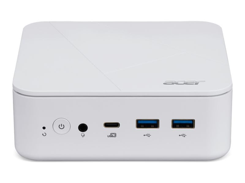 Acer Revo Box RB102-BARR - Barebone - Mini-PC - 1 x Ryzen 7 7730U / 2 GHz - RAM 32 GB - SSD 1.024 TB - Radeon Graphics - Wi-Fi 6E, Bluetooth, 1GbE, 2.5GbE - WLAN: 802.11a/b/g/n/ac/ax (Wi-Fi 6E) (DT.B