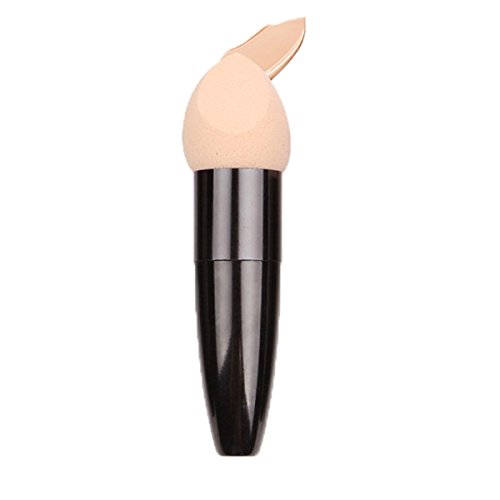 AiMeiMei Brushes For Make Up Sponge For Makeup Foundation Sponges Blender Dry Wet Dual-Use Magic Bottom Beauty Sponges for Liquid Foundanation Cream Powders (beige)
