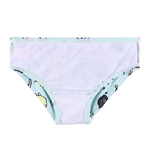Image of Toddler /Baby Girls Rash Guard Swimsuit Long Sleeve 2 Piece Swim Bottoms Set UPF 50+ 3M-9T