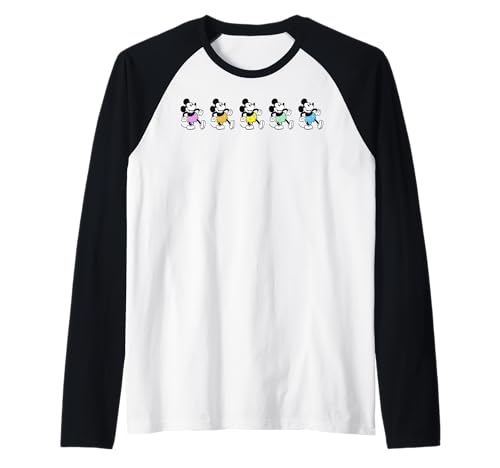 T-shirt Mickey Mouse Raglan Disney idéal pour vos sorties urbaines