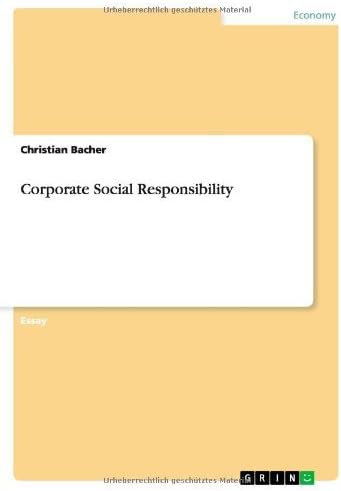 Corporate Social Responsibility