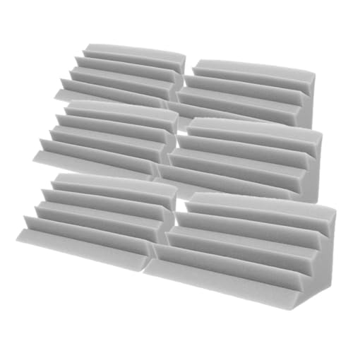 Paneles acústicos de aislamiento de sonido de baja frecuencia Toddmomy 6 piezas para paredes miniatura 1