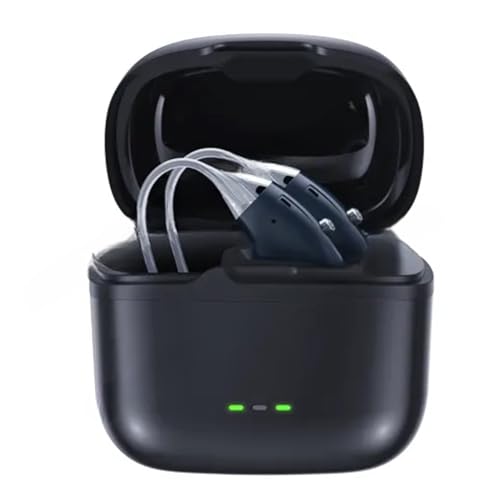 Image of Aika AK-6318 16-Channel Advance AI Technology Rechargeable BTE Hearing Aid for All Ages with Active Noise Cancellation, Multiple Mode- Elevate Your Hearing Experience (For Both Ear, Blue Color)