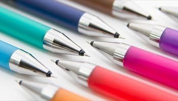 Miniatura 3 de Pilot Juice up 03 - Bolígrafo retráctil de tinta de gel, punta fina de 0.012 in, tinta violeta, paquete de 5, notas adhesivas