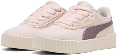 PUMA Kız Çocuk Carina 3.0 Memoires PS Spor Ayakkabı Jasmine Flower-Plum Jam 30 - Görsel 1