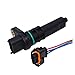 Just like Boîte de Vitesses Speedo Speedo Sensor Sensor Capteur de Vitesse + Connecteur Plug Harness Fit pour Vauxhall Dut pour Opel Astra Combo Corsa Tigra Zafira Astravan # 09114603