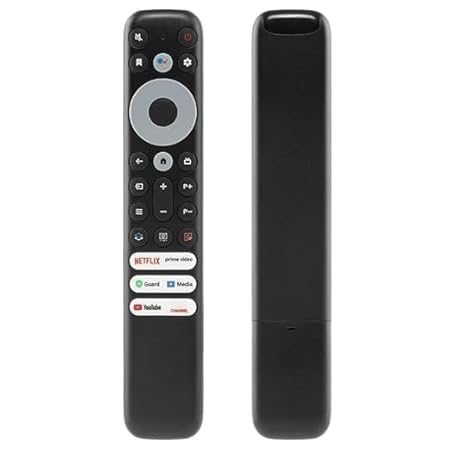 Image of Compatible for TCL Tv Remote Original RC902V Model Bezel-Series P635 Pro Series Non Voice Command Remote Control (Without Google Assistant Feature)