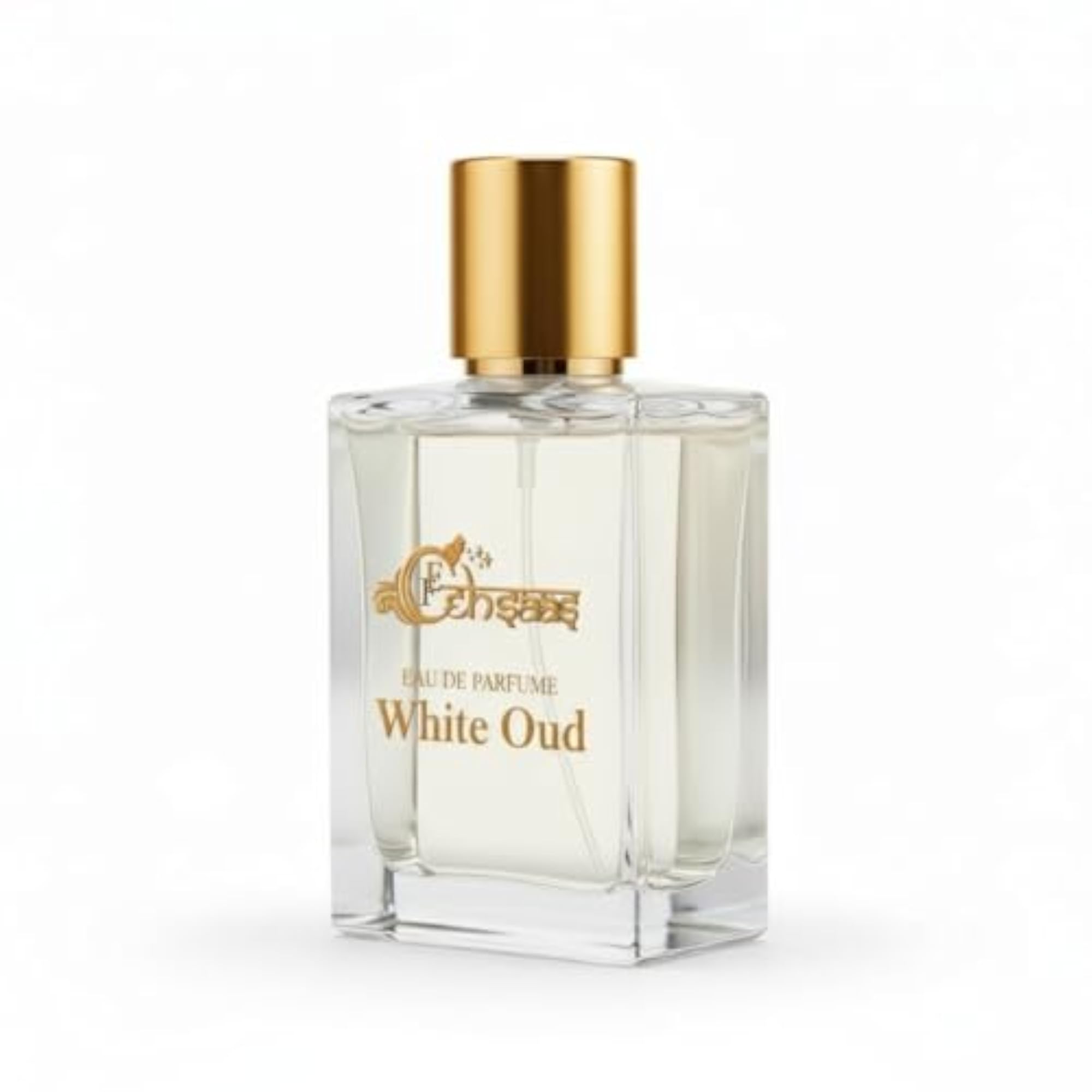 White Oud Luxury Eau de Parfum with Gold Cap