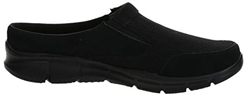 Skechers Men's Equalizer Coast to Coast Mule, Black, M US