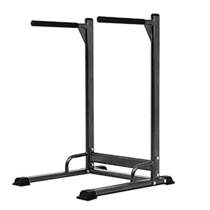 ZXYWW Power Tower Dip Stand, Heavy Duty Horizontale Bar Pull-Up Apparaat, Home Gym Oefenapparatuur voor Kerntraining, Ruimtebesparend
