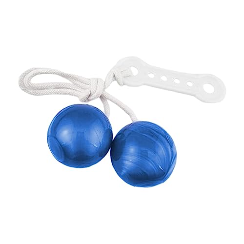 Tiuimk Novedosas bolas de clackers en una cuerda habilidades motoras finas para rellenar calcetines