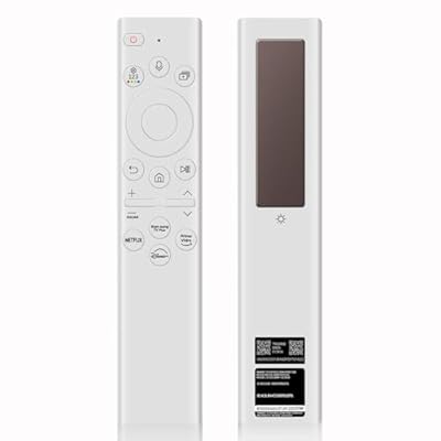 BN59-01391A Solar Frame TV Remote Replacement for Samsung Smart TV with Voice Bluetooth Rechargeable Solar Cell, Compatible with Samsung 2020 to 2025 Neo LED 4K Ultra HD TV Samsung Frame Remote