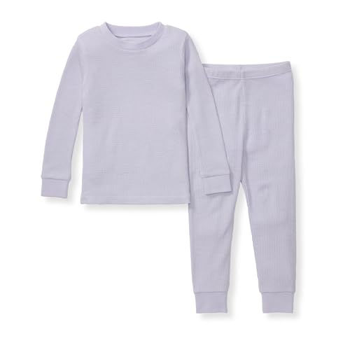 Image of Burt's Bees Baby Unisex Baby Honeysoft Pajamas, Tee and Pant 2-Piece PJ Set, Soft Organic Cotton & Lyocell Blend
