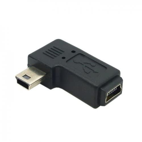 Cablecc 2 adattatori mini USB ad angolo retto a 90...