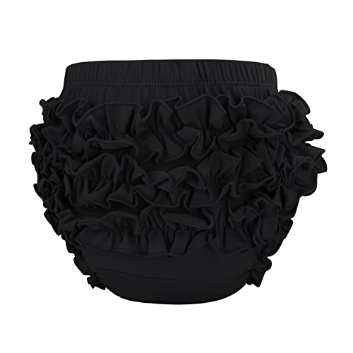 Image of Durio Baby Bloomers - Ruffle Diaper Covers for Girls, Cotton Infant Under Dress Shorts, Cute Underwear for Newborn to Toddler