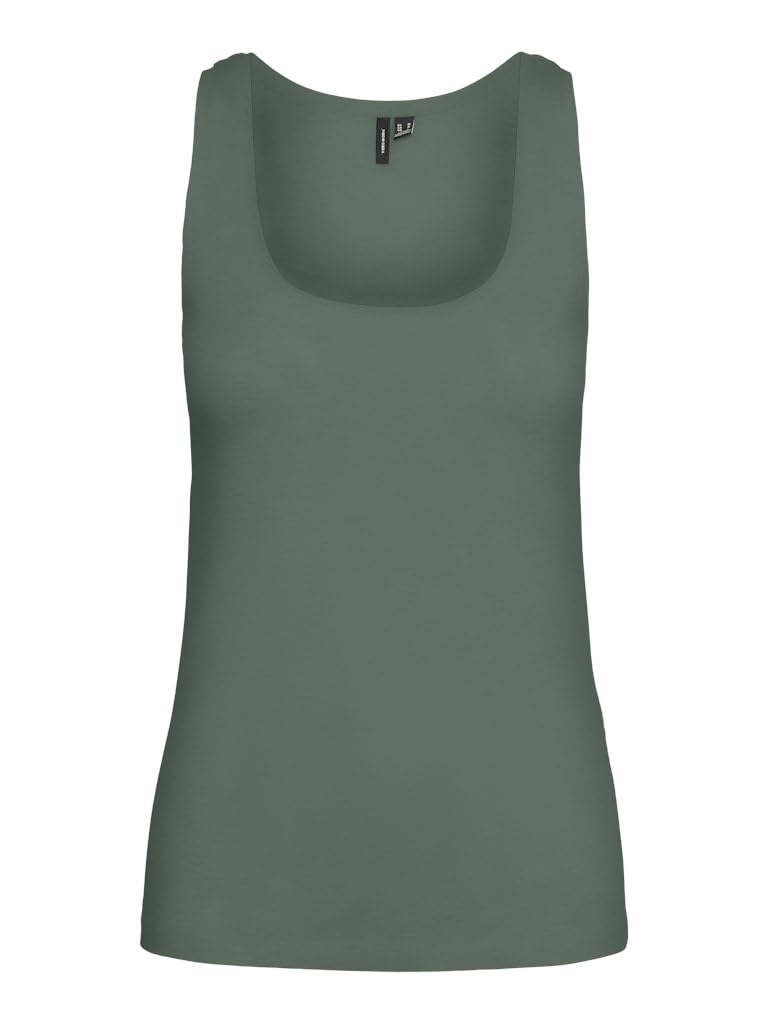 VERO MODA VMLULU SL Tank Top Noos, Laurel Wreath, M