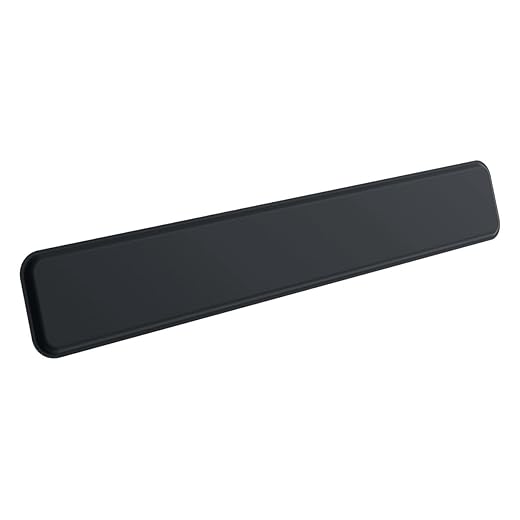 Logitech Palm Rest for MX Keys, Premium,USB Connectivity, No-Slip Support for Hours of Comfortable Typing, Black
