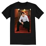 Charlie Sheen - Premium Men's Crewneck T-Shirt – Soft, Comfortable, and Stylish SRS #PDI548200, Black, Large