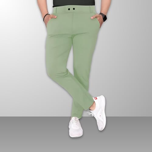 Image of Men's Stylish Slim Fit Trousers for Office and Casual Wear | Versatile Men's Trousers | Ideal for Formal Events and Everyday Casual Wear