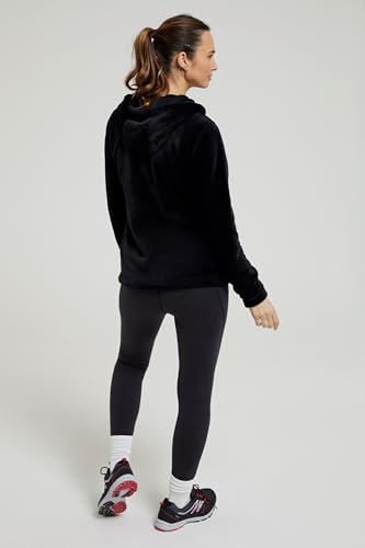 Mountain Warehouse Snaggle Womens Hooded Fleece - Soft, Warm & Insulating, Lots Of Pockets, Lightweight With Adjustable Hoodie - Ideal Winter Jacket - Image 5