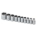 SK 4910 - 10 Piece 1/4" Drive 6 Point Standard Fractional Socket Set