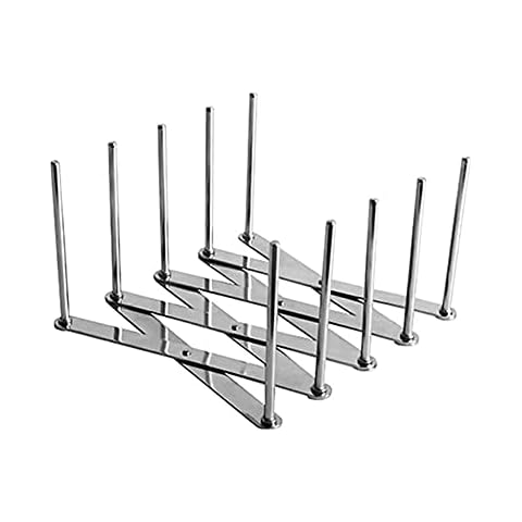 MEETOZ Adjustable Pot Lid Organizer Rack Cover