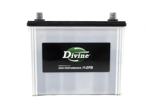 Amazon.co.jp: DIVINEカーバッテリー EFB 95D23L Q85L アイドリング