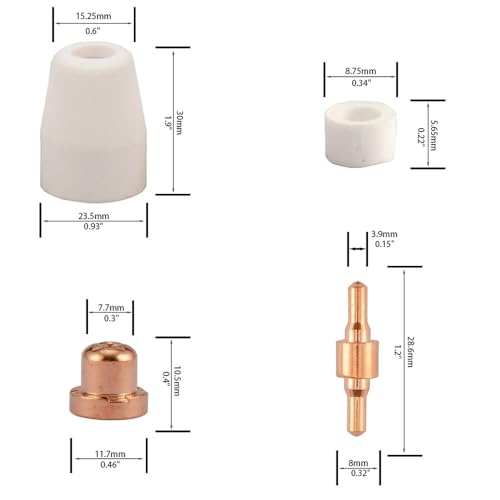 Consommables pour découpeur plasma PT31 pour éviter les pannes sur CUT50 et LG40