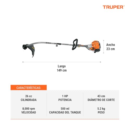 podadora truper 4hp marca TRUPER (3)