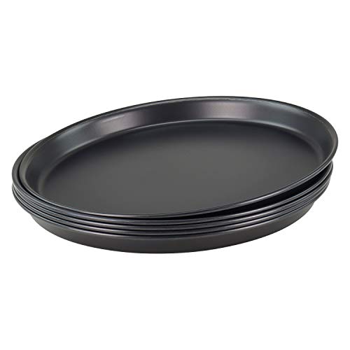 Pizzablech rund aus Blaublech PB_Ø30cm/5 Stück