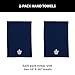 Northwest Toronto Maple Leafs NHL Team Logo Hand Towel 2 Pack 16 x 26 Inches