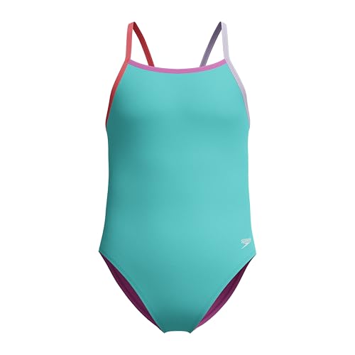 Image of Speedo Girl's Swimsuit One Piece Thin Straps