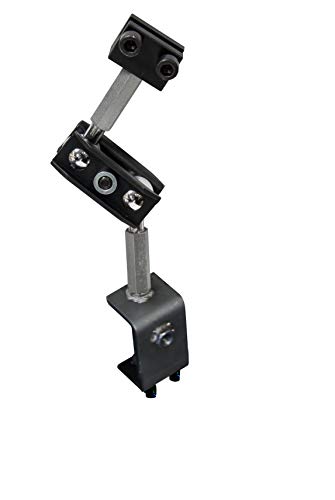 Strong Hand Tools Third Hand Modular Fabricator Arm, 0.75″ (19 mm) opening Slotted Adaptor Head, Fully Articulated, Fully Adjustable, Universal clamp base (2″ / 50 mm opening), HAS42