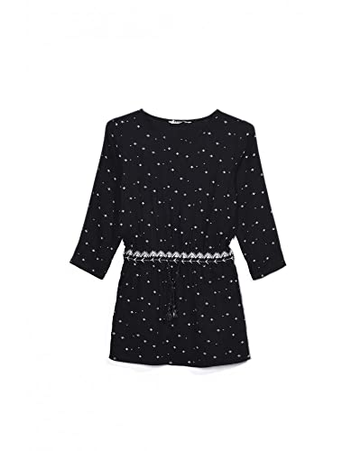 Robe fille Kaporal Alvin noire 14 ans pour ado tendance