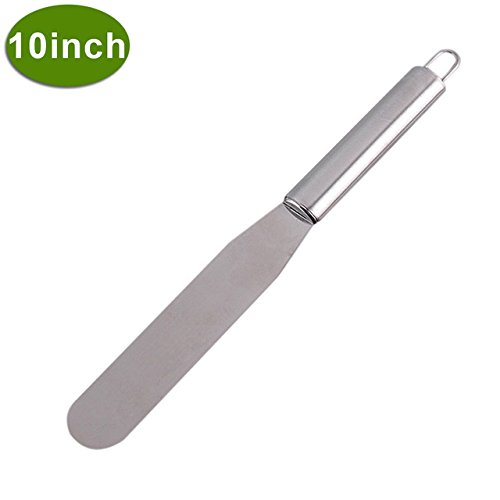 Stainless Steel Butter Cake Cream Blade Spatula Straight Bend Icing