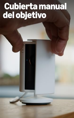 Ring Cámara interior Plus (Indoor Camera Plus, última generación) | Cámara de seguridad, enchufe | Retinal 2K, cubierta manual del objetivo | Prueba gratuita de 30 días del plan de suscripción Ring - imagen 5