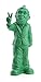Produktbild Figur Zwerg Victory von dem Künstler Ottmar Hörl, Farbe Grün  mehrere Editionen 2012  Maße: H 40,5 x T 17 x B 19 cm