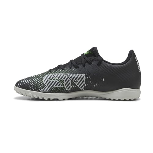 PUMA Puma, Men's, Future 8 Play Turf Trainer Soccer Cleats, Puma Black-Cool Light Gray-Fluo Green, 10