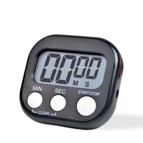 Digitaler Timer und Stoppuhr, Multifunktionstimer, Digital Timer mit Display, Memory-Funktion, große Ziffern Digitaler Timer und Stoppuhr, Multifunktionstimer, Digital Timer mit Display, Memory-Funktion, große Ziffern
