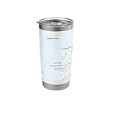 Water Island St Thomas Map (2013) Stainless Steel Insulated Tumbler